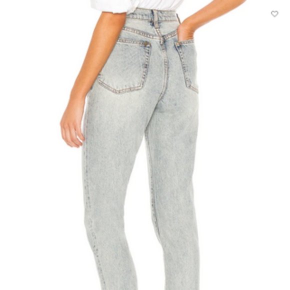 WeWoreWhat Size 29 Danielle High Rise Straight Jeans in Light Vintage - Picture 2 of 7